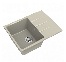 Мойка кухонная Ewigstein Gerd 45F 65 см топаз