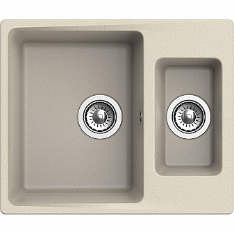 Мойка кухонная Ewigstein Gerd 60K 60 см темно-бежевый