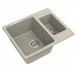 Мойка кухонная Ewigstein Gerd 60K 60 см топаз