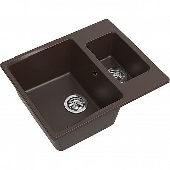 Мойка кухонная Ewigstein Gerd 60K 60 см шоколад