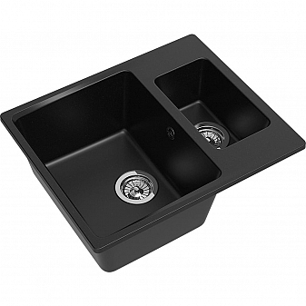 Мойка кухонная Ewigstein Gerd 60K 60 см черный