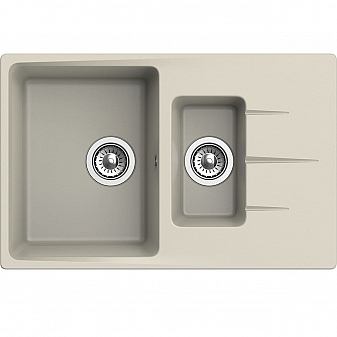 Мойка кухонная Ewigstein Gerd 60KF 78 см топаз