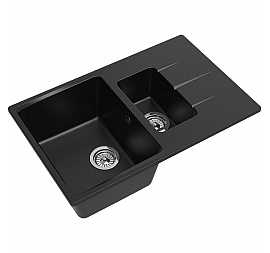 Мойка кухонная Ewigstein Gerd 60KF 78 см черный