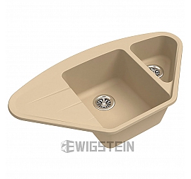 Мойка кухонная Ewigstein Wink 80KF 96 см топаз