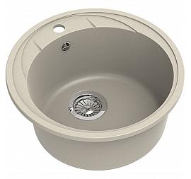 Мойка кухонная Ewigstein Elegant R45 48 см бежевый