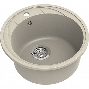 Мойка кухонная Ewigstein Elegant R45 48 см бежевый