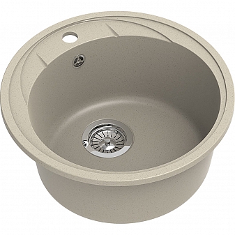 Мойка кухонная Ewigstein Elegant R45 48 см темно-бежевый