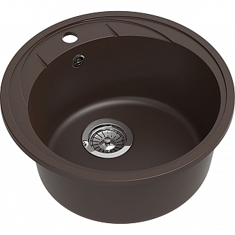 Мойка кухонная Ewigstein Elegant R45 48 см шоколад