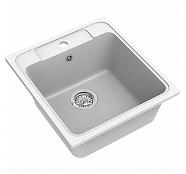 Мойка кухонная Ewigstein Elegant 50 48 см иней