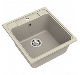 Мойка кухонная Ewigstein Elegant 50 48 см бежевый