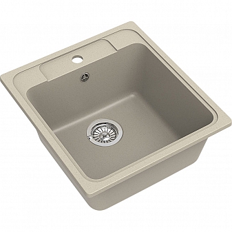 Мойка кухонная Ewigstein Elegant 50 48 см темно-бежевый