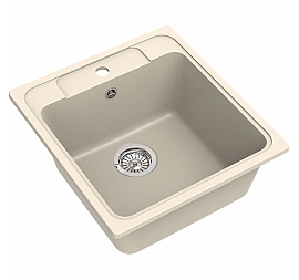 Мойка кухонная Ewigstein Elegant 50 48 см крем