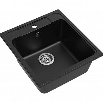Мойка кухонная Ewigstein Elegant 50 48 см черный