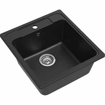 Мойка кухонная Ewigstein Elegant 50 48 см антрацит