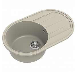 Мойка кухонная Ewigstein Elegant R50F 75 см топаз