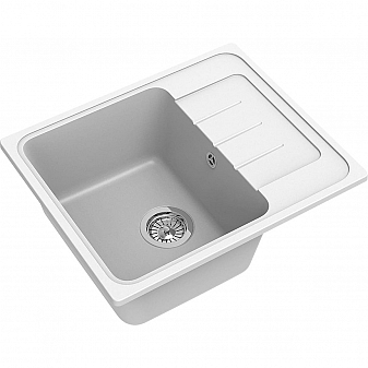 Мойка кухонная Ewigstein Elegant 45F 58 см иней