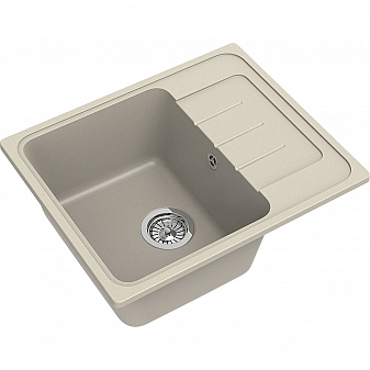 Мойка кухонная Ewigstein Elegant 45F 58 см бежевый
