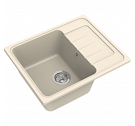 Мойка кухонная Ewigstein Elegant 45F 58 см крем