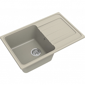 Мойка кухонная Ewigstein Elegant 50F 76 см топаз