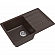 Мойка кухонная Ewigstein Elegant 50F 76 см шоколад
