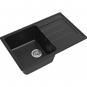 Мойка кухонная Ewigstein Elegant 50F 76 см антрацит