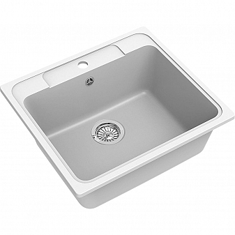 Мойка кухонная Ewigstein Elegant 60 57 см иней