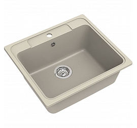 Мойка кухонная Ewigstein Elegant 60 57 см бежевый