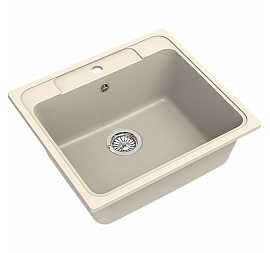 Мойка кухонная Ewigstein Elegant 60 57 см крем
