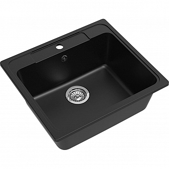 Мойка кухонная Ewigstein Elegant 60 57 см черный