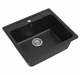 Мойка кухонная Ewigstein Elegant 60 57 см антрацит