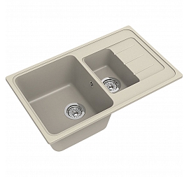 Мойка кухонная Ewigstein Elegant 60KF 78 см бежевый