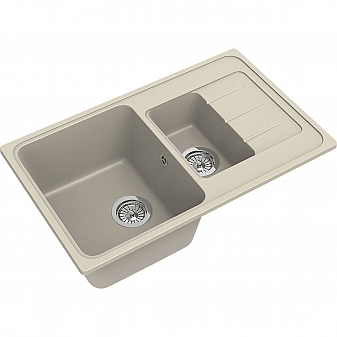 Мойка кухонная Ewigstein Elegant 60KF 78 см бежевый