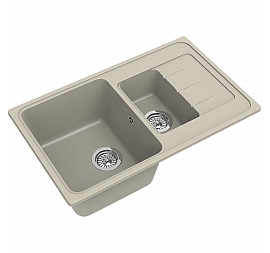 Мойка кухонная Ewigstein Elegant 60KF 78 см топаз