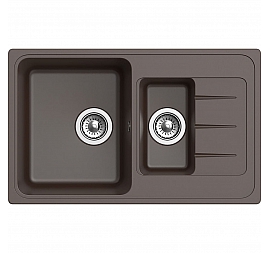Мойка кухонная Ewigstein Elegant 60KF 78 см шоколад