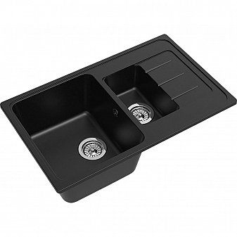 Мойка кухонная Ewigstein Elegant 60KF 78 см черный