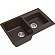 Мойка кухонная Ewigstein Elegant 80D 78 см шоколад