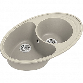 Мойка кухонная Ewigstein Elegant W90KF 82 см бежевый