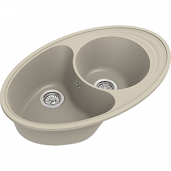 Мойка кухонная Ewigstein Elegant W90KF 82 см темно-бежевый