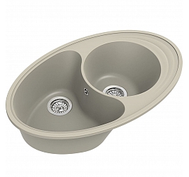 Мойка кухонная Ewigstein Elegant W90KF 82 см топаз