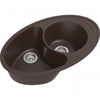 Мойка кухонная Ewigstein Elegant W90KF 82 см шоколад