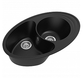 Мойка кухонная Ewigstein Elegant W90KF 82 см черный
