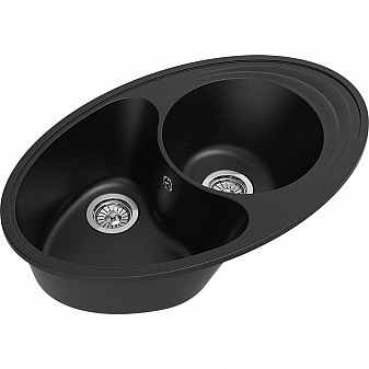 Мойка кухонная Ewigstein Elegant W90KF 82 см черный