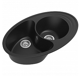 Мойка кухонная Ewigstein Elegant W90KF 82 см антрацит