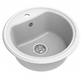 Мойка кухонная Ewigstein Antik R50 52 см иней