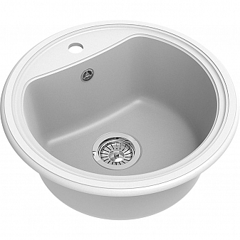 Мойка кухонная Ewigstein Antik R50 52 см иней