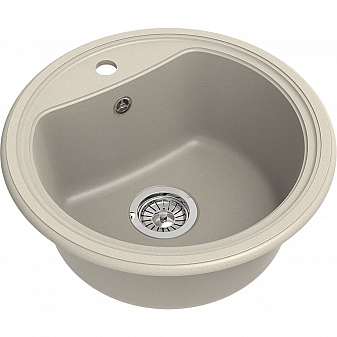 Мойка кухонная Ewigstein Antik R50 52 см бежевый