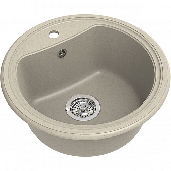 Мойка кухонная Ewigstein Antik R50 52 см темно-бежевый