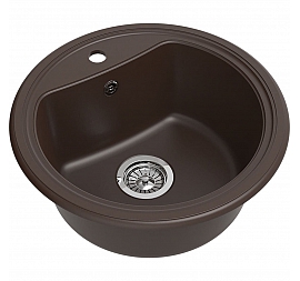 Мойка кухонная Ewigstein Antik R50 52 см шоколад