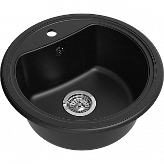 Мойка кухонная Ewigstein Antik R50 52 см черный