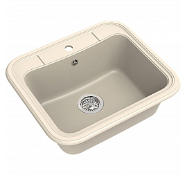 Мойка кухонная Ewigstein Antik 60 60 см крем